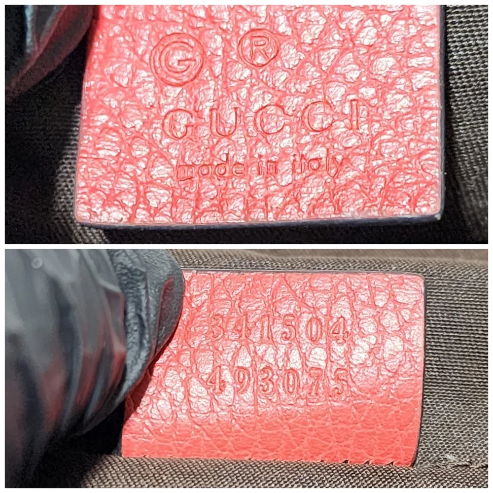 GUCCI Calfskin Mini Dome Satchel Bag Red